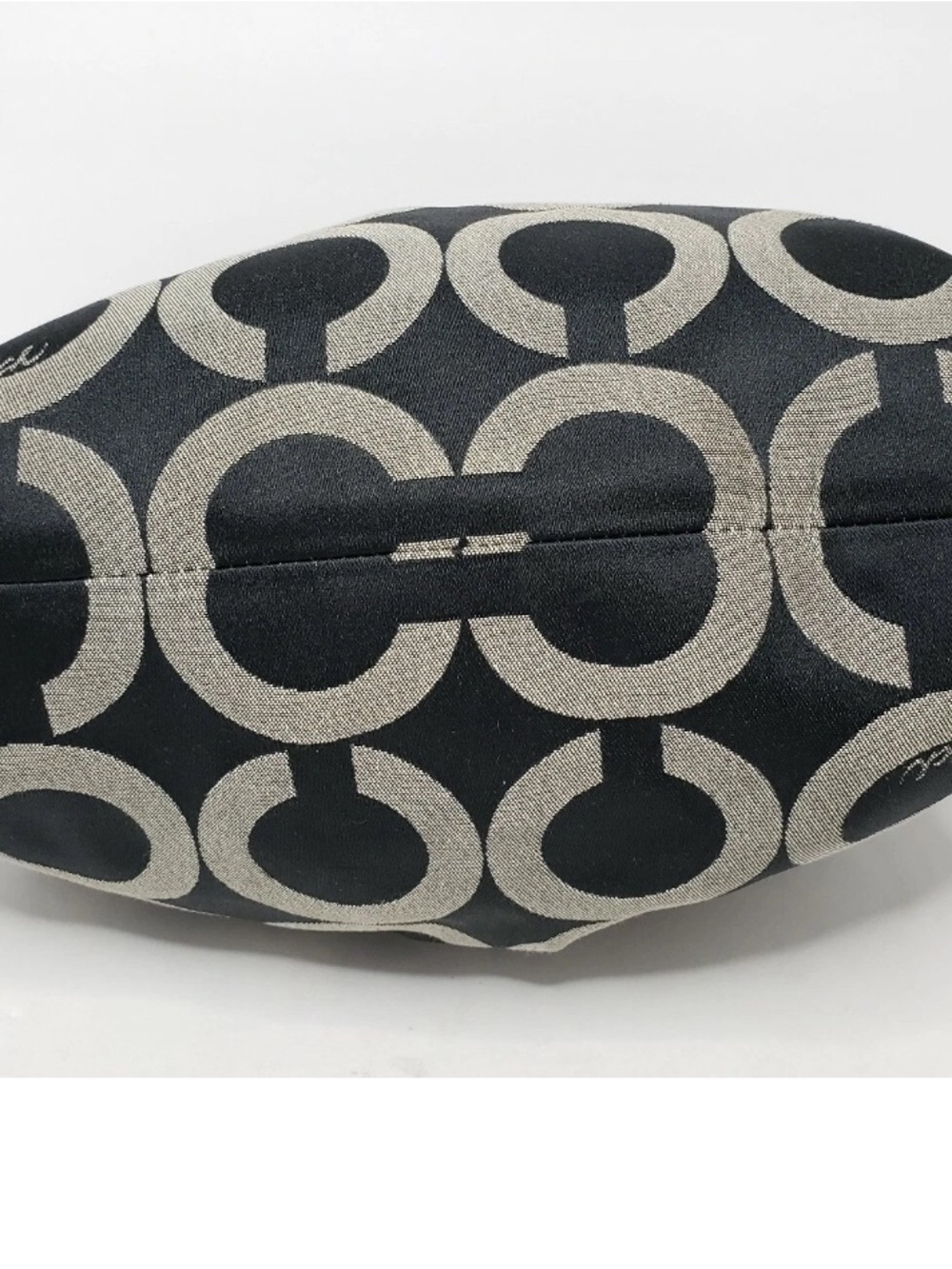 Coach Madison Op Art Signature Sateen Shoulder Crossbody Bag - Picture 8 of 9